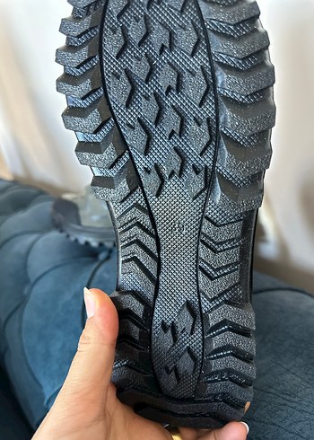 Gri Kamuflaj Desenli Erkek Outdoor Bot - Görsel 2