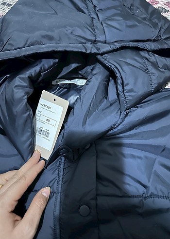 Lacivert erkek mont - Görsel 3