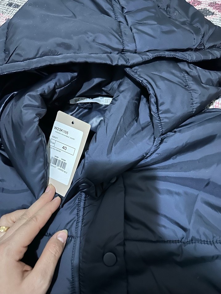 Lacivert  erkek mont - Görsel 3