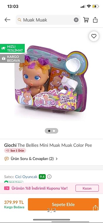 Fisher Price Muak muak bebek