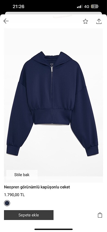 s Beden Oysho sweatshirt