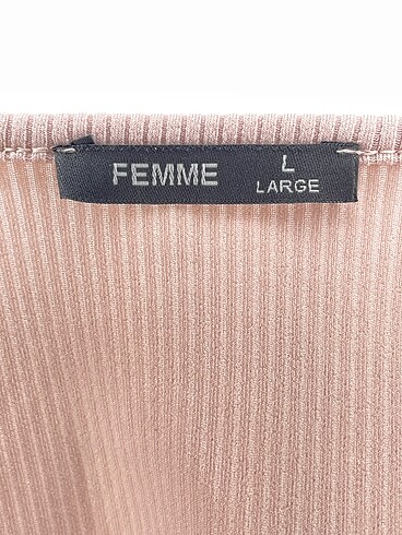 l Beden pembe Renk Vintage Love Bluz %70 İndirimli.