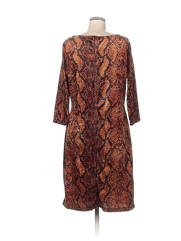 xl Beden Vintage Love Uzun Elbise %70 İndirimli.
