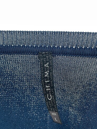 l Beden mavi Renk Chima Kazak / Triko %70 İndirimli.