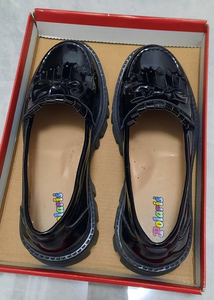 Loafer kız çocuk ayakkabı - Görsel 2