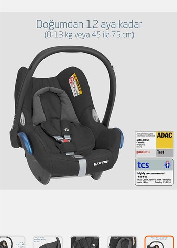 Maxi-Cosi Bebek Oto Koltuğu 0-13 kg