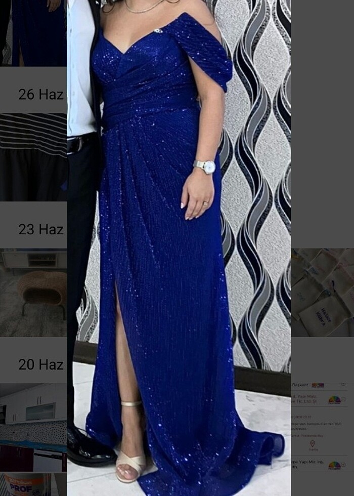 ILMİO SEÇİL ABİYE ELBİSE - Görsel 2