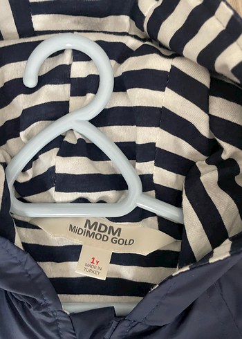 Lacivert Bebek Erkek Polar yağmurluk - Görsel 4