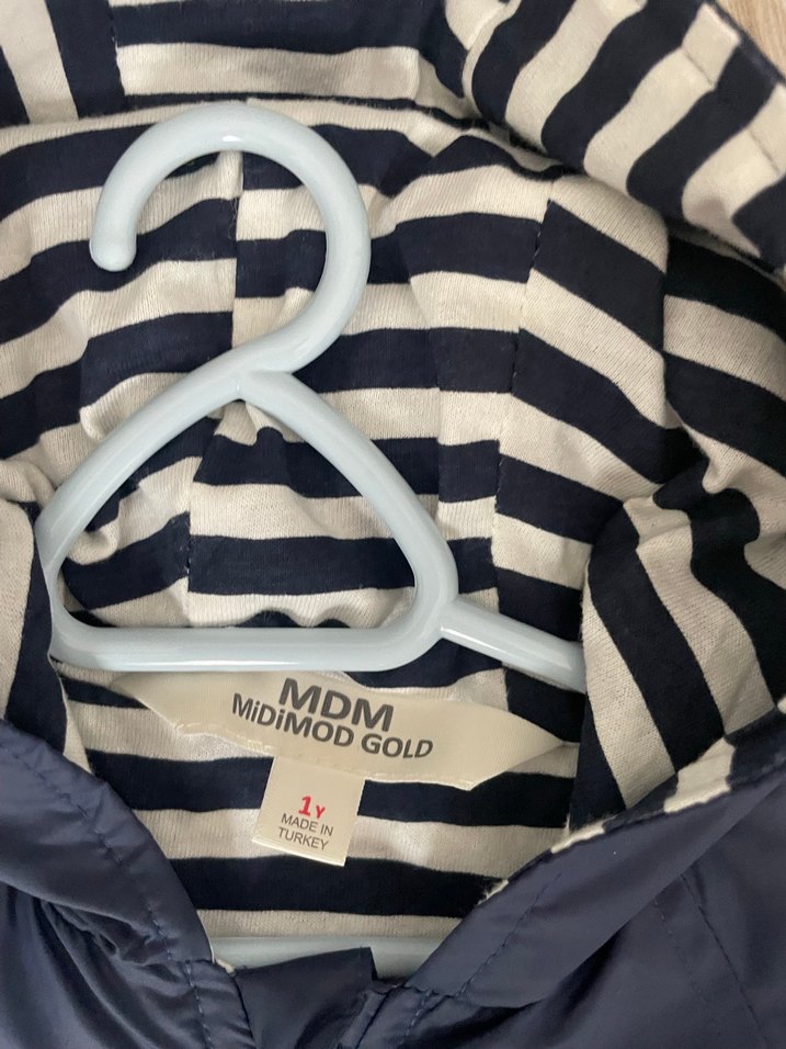 Lacivert Bebek Erkek Polar yağmurluk - Görsel 4