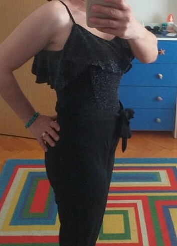 Siyah tulum  - Görsel 3