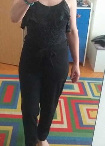 Siyah tulum  - Görsel 4