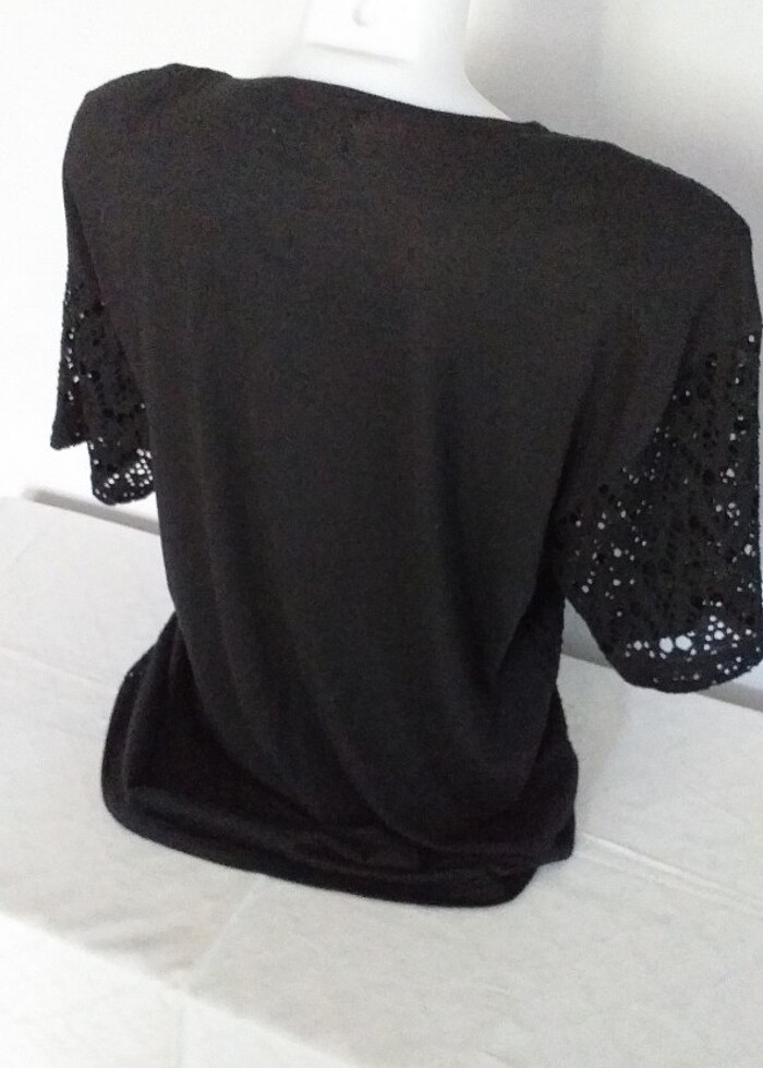 Siyah bluz - Görsel 3