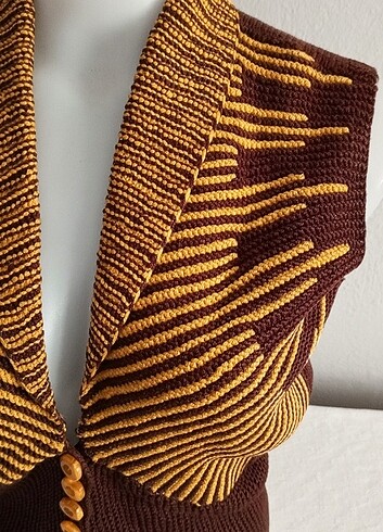 Vintage yelek - Görsel 4