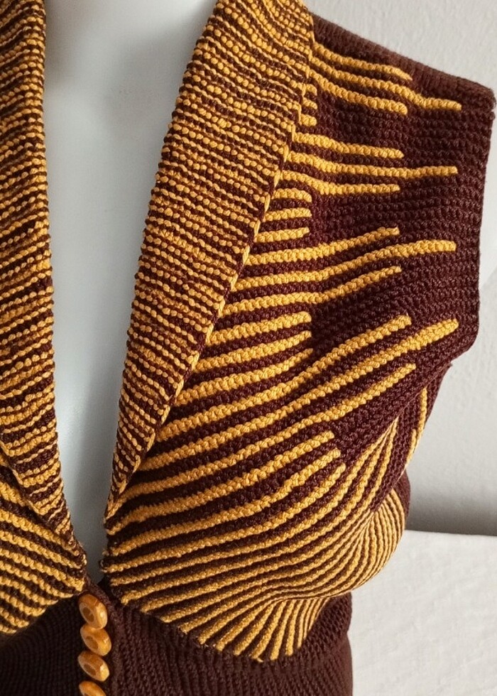 Vintage yelek - Görsel 4