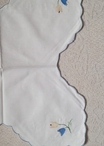 Nakışlı Vintage Çok Renkli - Görsel 3