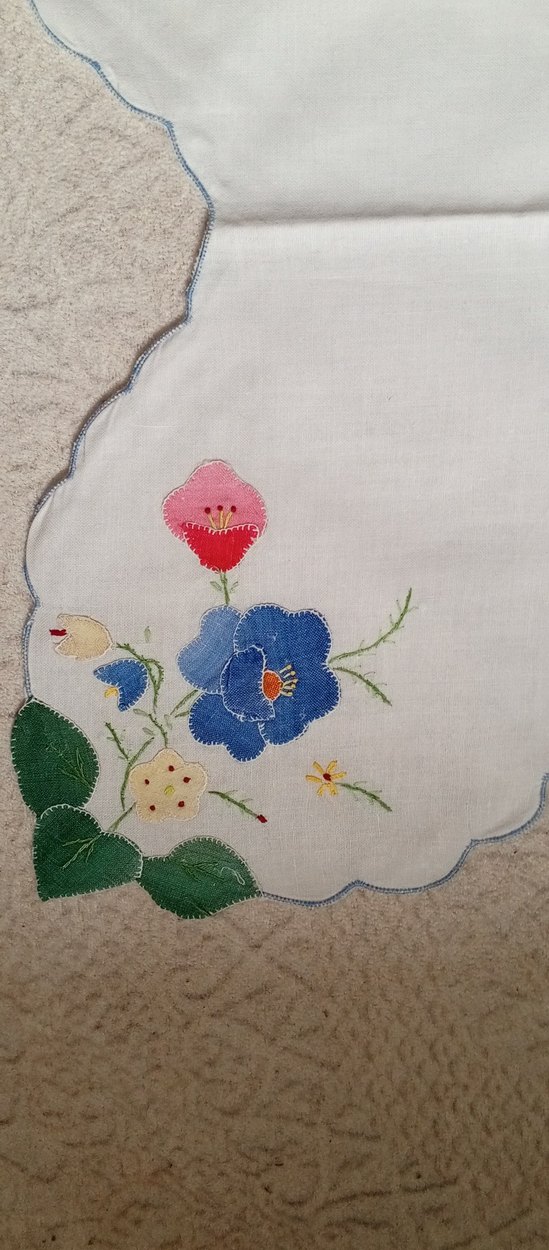 Nakışlı Vintage Çok Renkli - Görsel 2