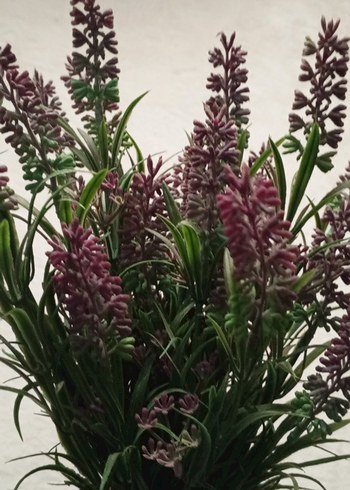 Koyu Mor Dekoratif Yapay Lavanta Demeti - Görsel 2