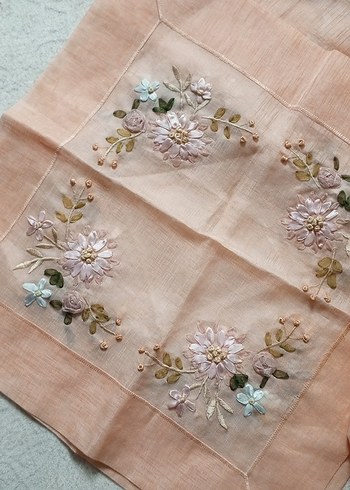 kurdele işi salon takımı - Görsel 3