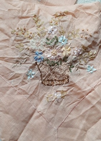 kurdele işi salon takımı - Görsel 9