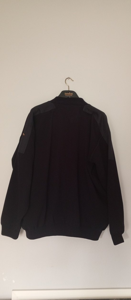 Erkek Siyah Uzun Kollu Fermuarlı Ceket - Görsel 5