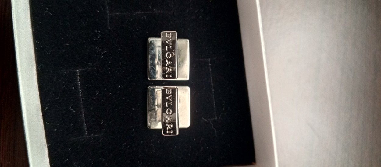 Siyah Kare Erkek Kol Düğmesi - Görsel 4