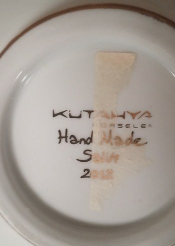 Nakışlı Çok Renkli Tabak - Görsel 6