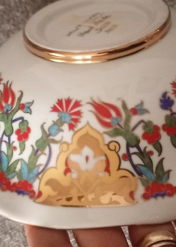 Nakışlı Çok Renkli Tabak - Görsel 4