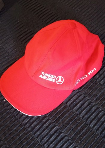 Kırmızı Turkish Airlines Spor Şapka - Görsel 2