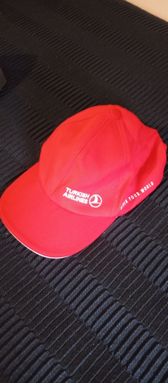 Kırmızı Turkish Airlines Spor Şapka - Görsel 2