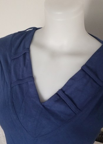 Lacivert V Yakalı - Görsel 2