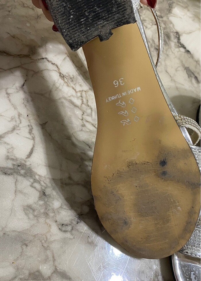 Abiye sandalet - Görsel 4