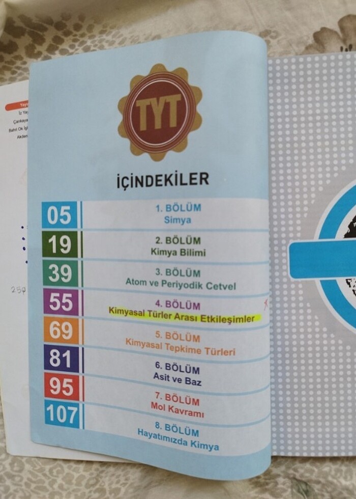 TYT KİMYA TEST KİTABI - Görsel 2