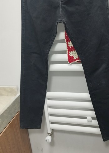 Siyah Kot Pantolon - Görsel 4