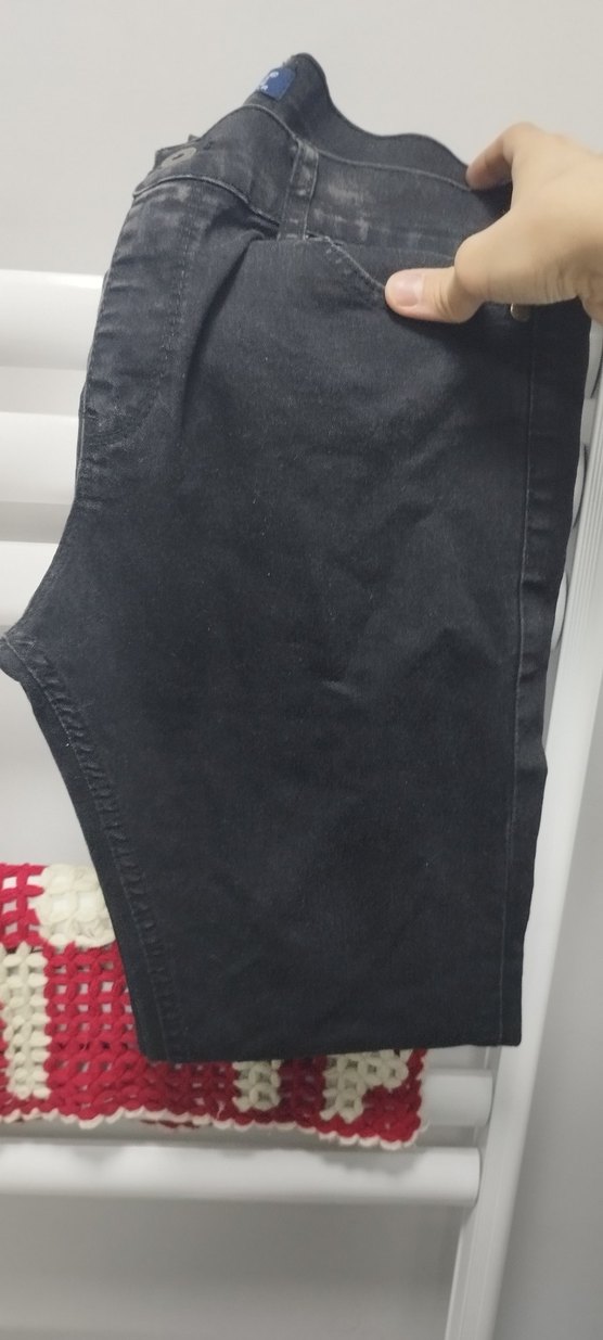 Siyah Kot Pantolon - Görsel 2