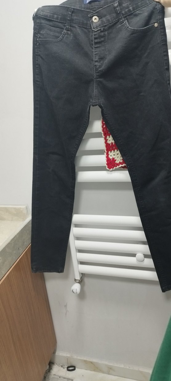 Siyah Kot Pantolon - Görsel 4