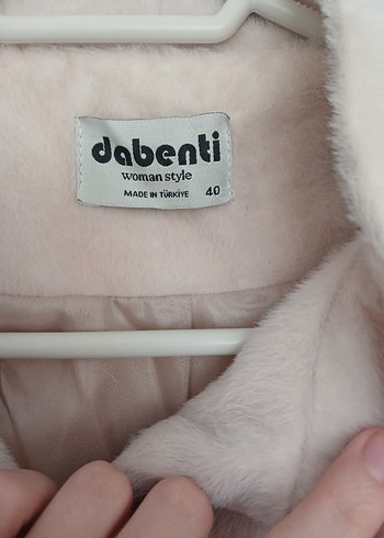 Bej Düğmeli Uzun Kadın Kaban - Görsel 5