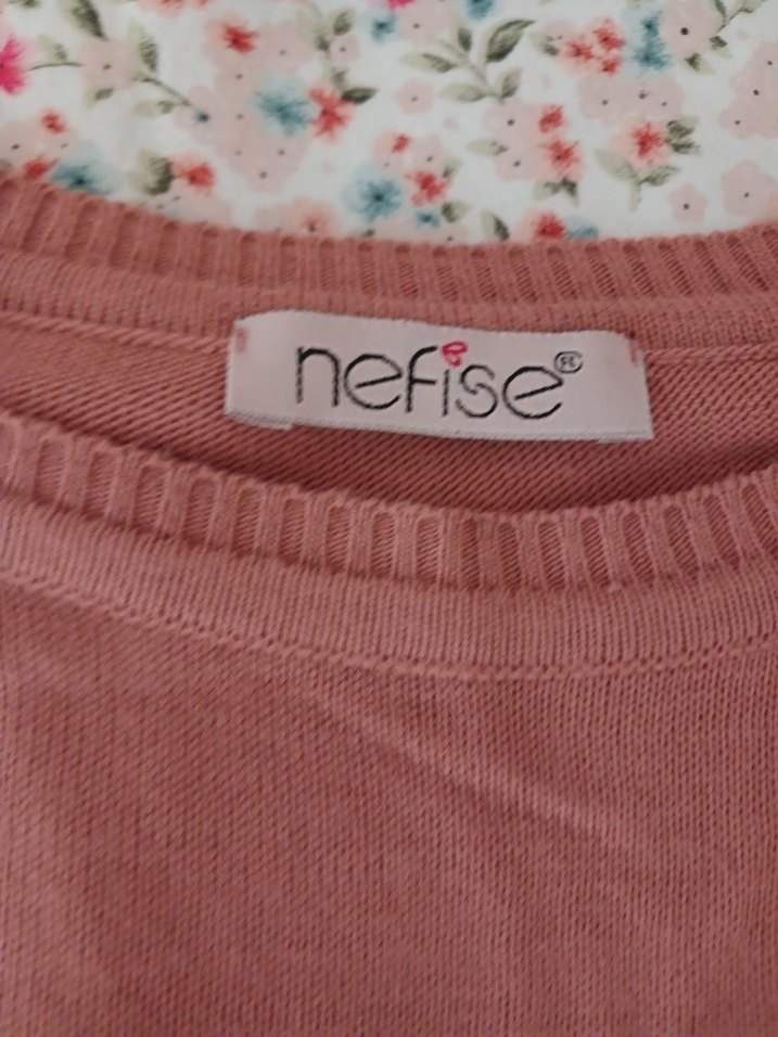 Uzun Kollu Triko tunik - Görsel 4