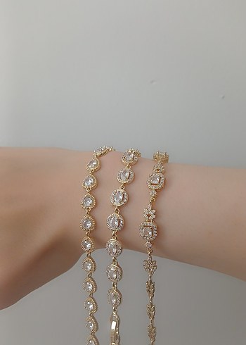 Çelik Altın Kaplama Bileklikler - Görsel 2