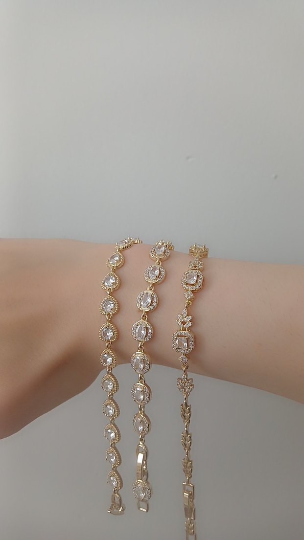 Çelik Altın Kaplama Bileklikler - Görsel 2