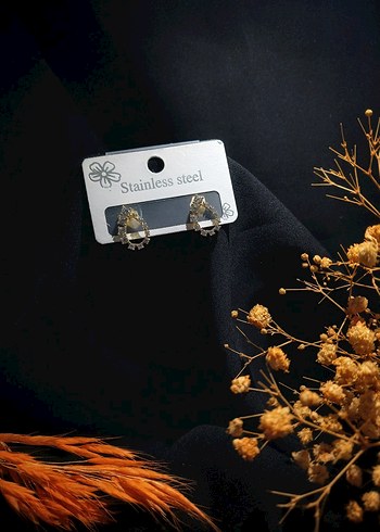 çelik küpeler - Görsel 5