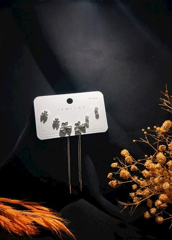 çelik küpeler - Görsel 6