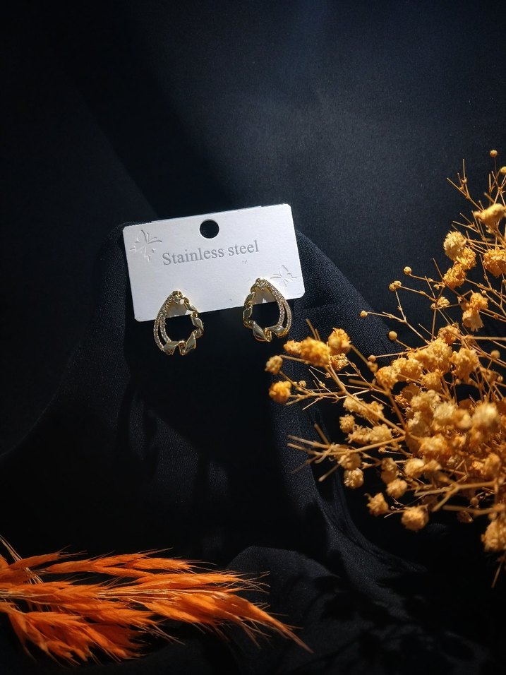 çelik küpeler - Görsel 4