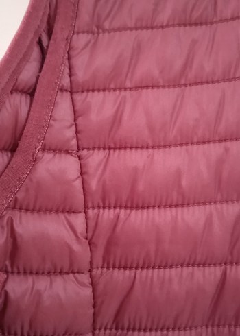 38 Beden bordo Renk Bordo Fermuarlı Uzun Kadın Yelek