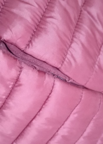 Bordo Fermuarlı Uzun Kadın Yelek - Görsel 8