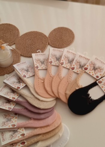 Dantelli  Çorap babet - Görsel 5