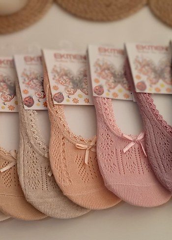 Dantelli  Çorap babet - Görsel 3