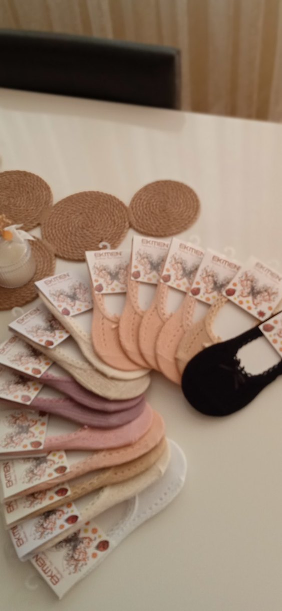 Dantelli  Çorap babet - Görsel 5