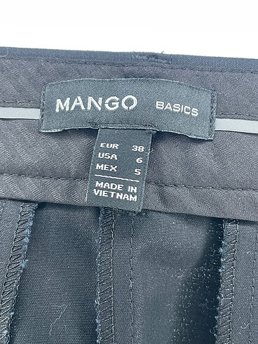38 Beden siyah Renk Mango Mini Etek %70 İndirimli.