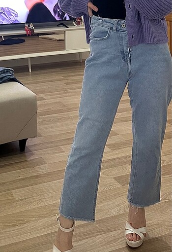 Açık kot pantolon - Görsel 7