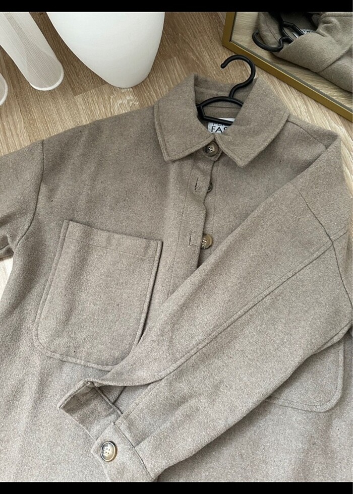 Mevsimlik gömlek ceket - Görsel 3